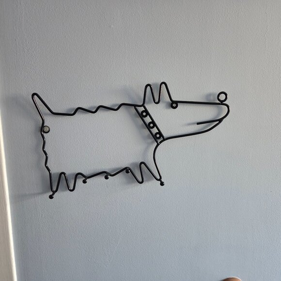 IKEA Other - Ikea frän black dog hook / coat rack by ehlén johansson - 90s